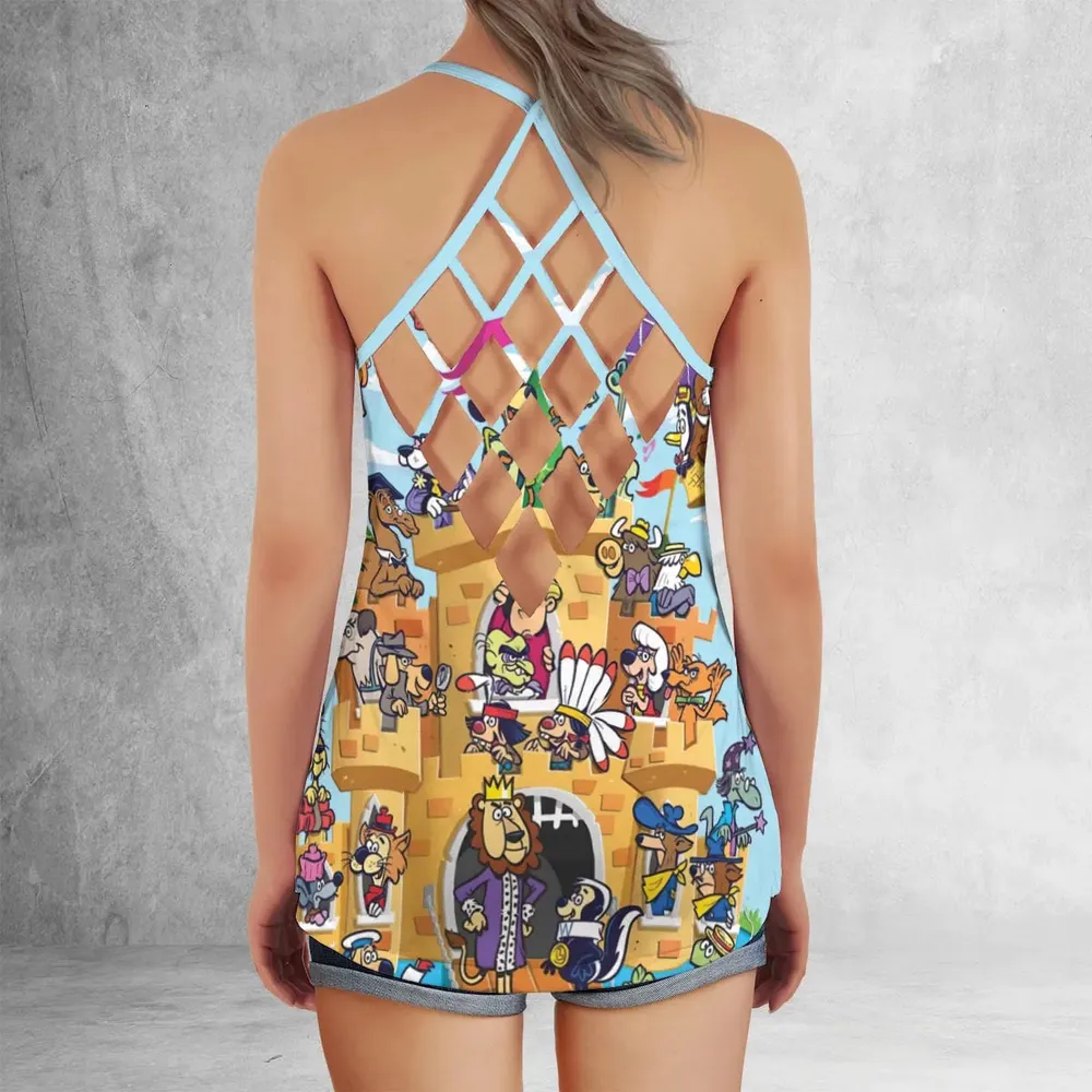 Classic Underdog Criss Cross Tank Top - 3