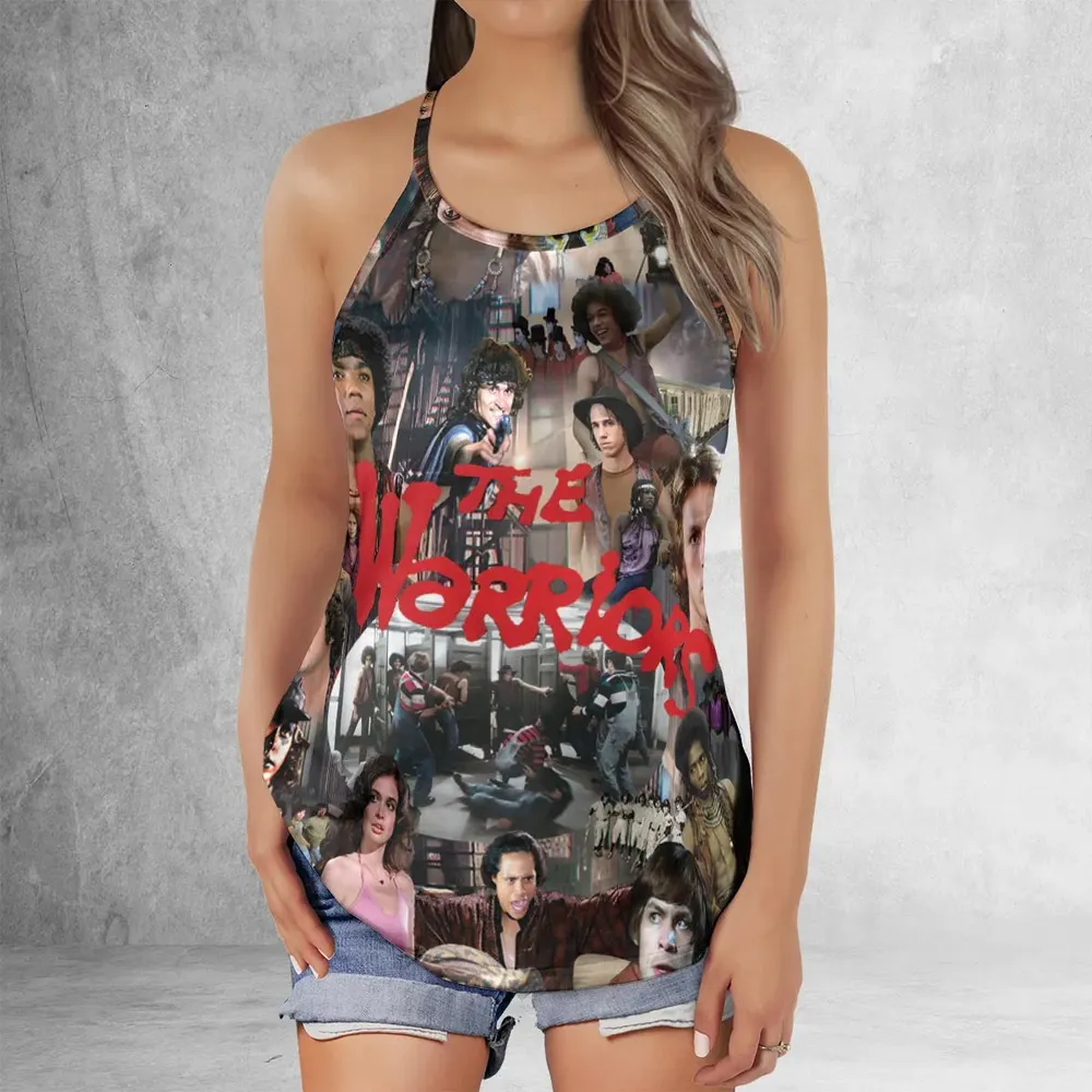 The Warriors Criss Cross Tank Top - 2