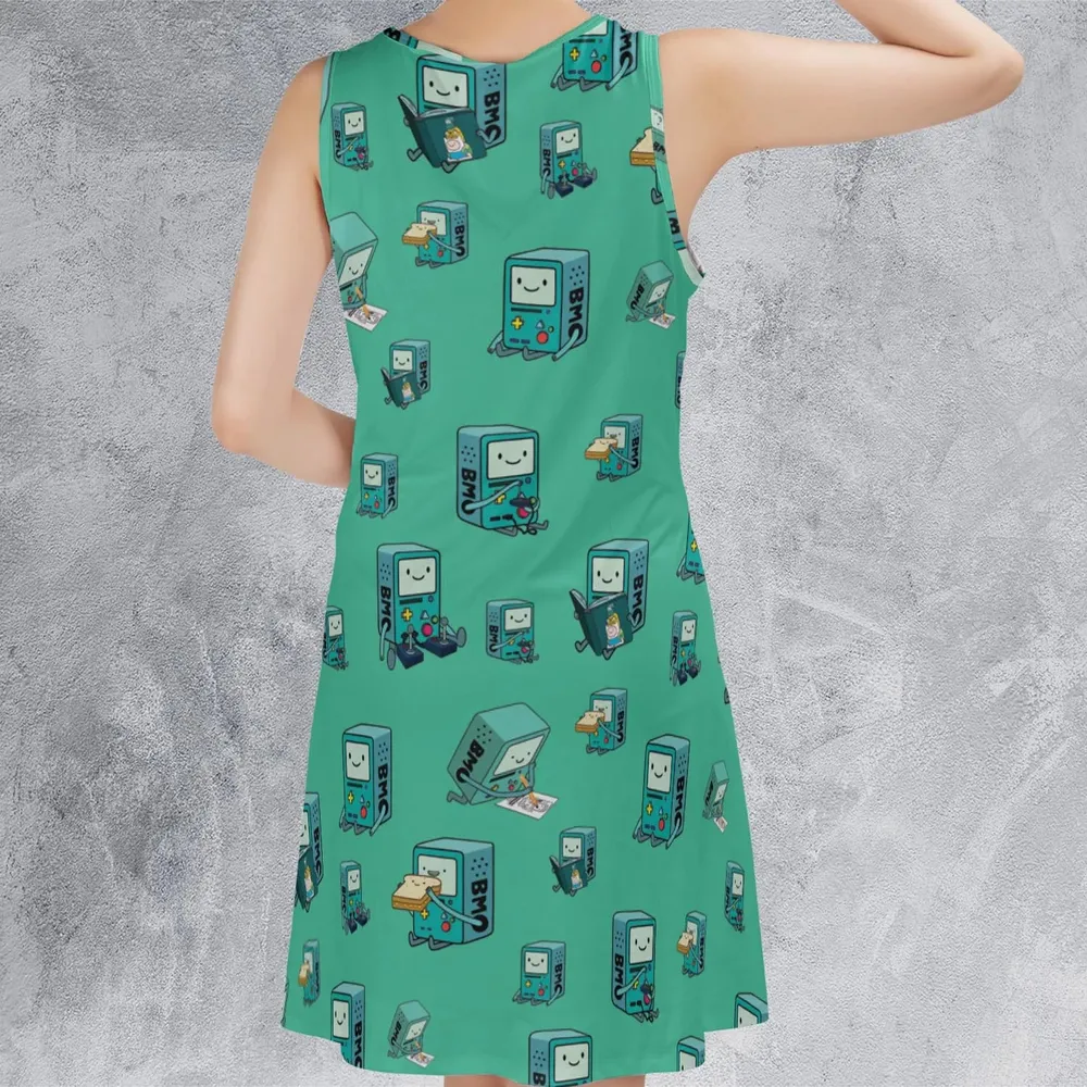 BMO World Adventure Time Sleeveless Dress - 3