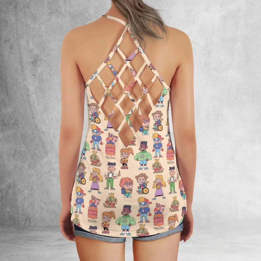 BK Kids Club Criss Cross Tank Top - 3