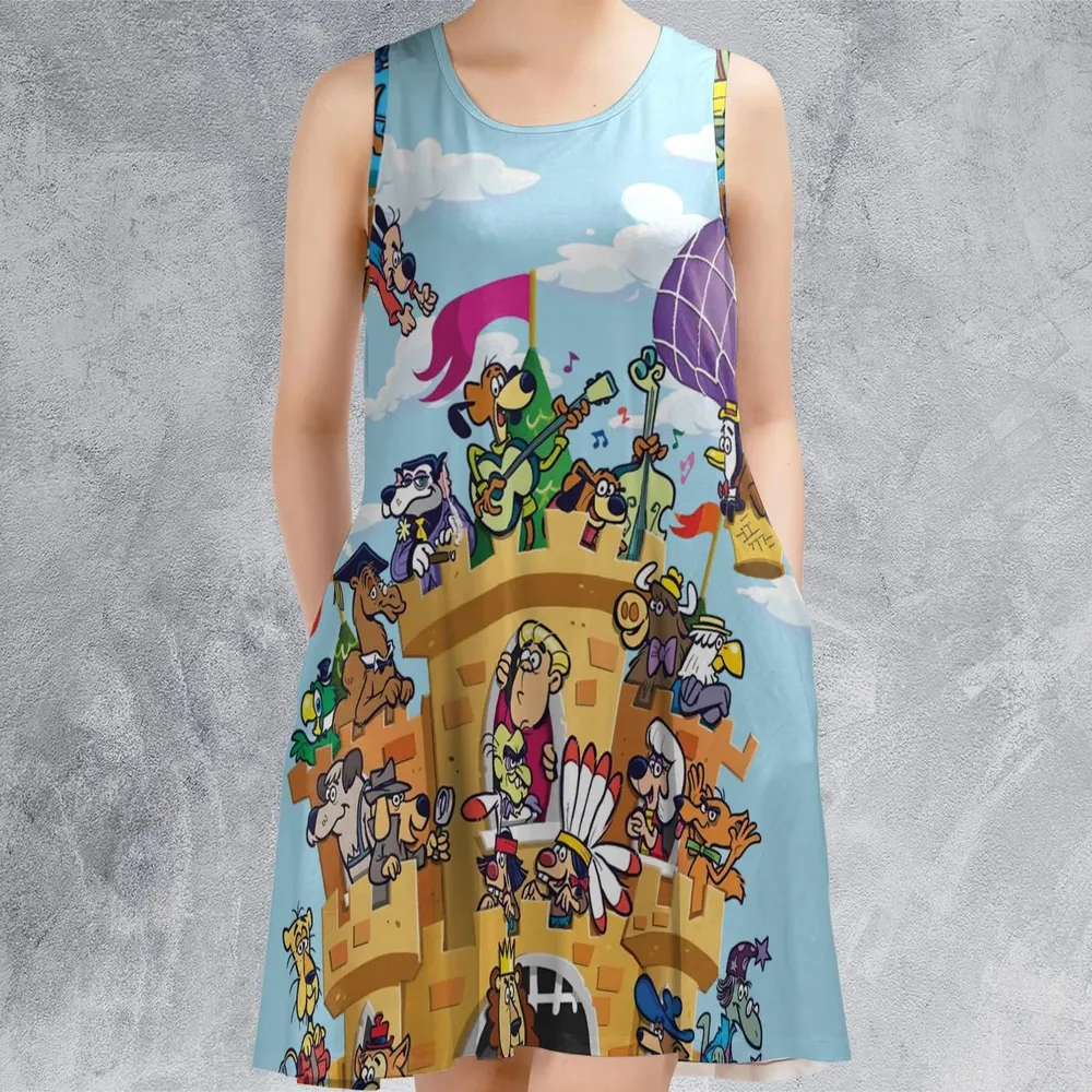 Classic Underdog Sleeveless Dress - 2