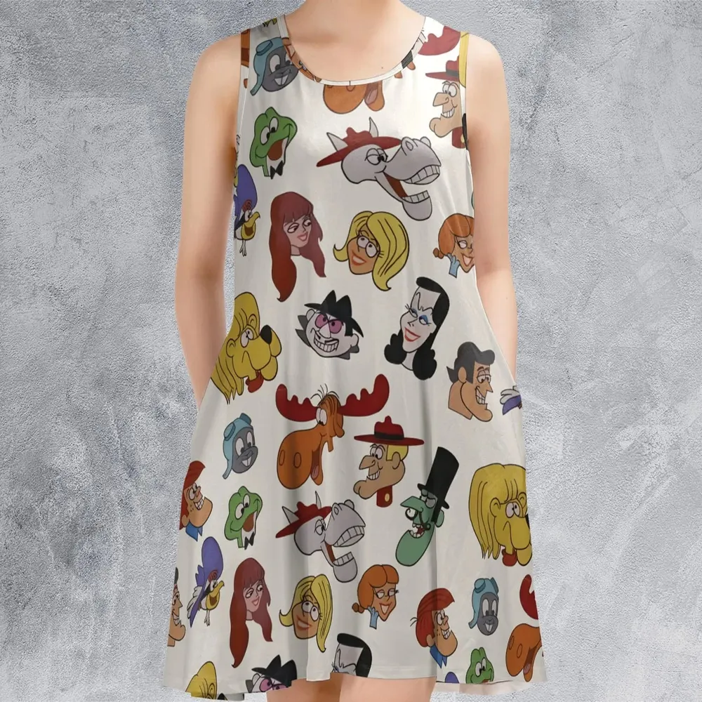 Memory of Jay Ward Sleeveless Dress - 2