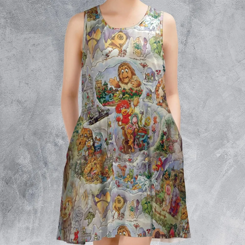 Fraggle Rock Journey Jim Henson Sleeveless Dress - 2