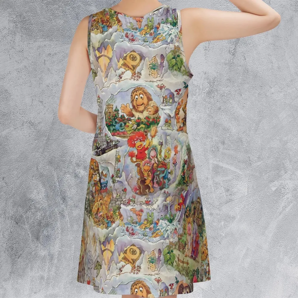 Fraggle Rock Journey Jim Henson Sleeveless Dress - 3