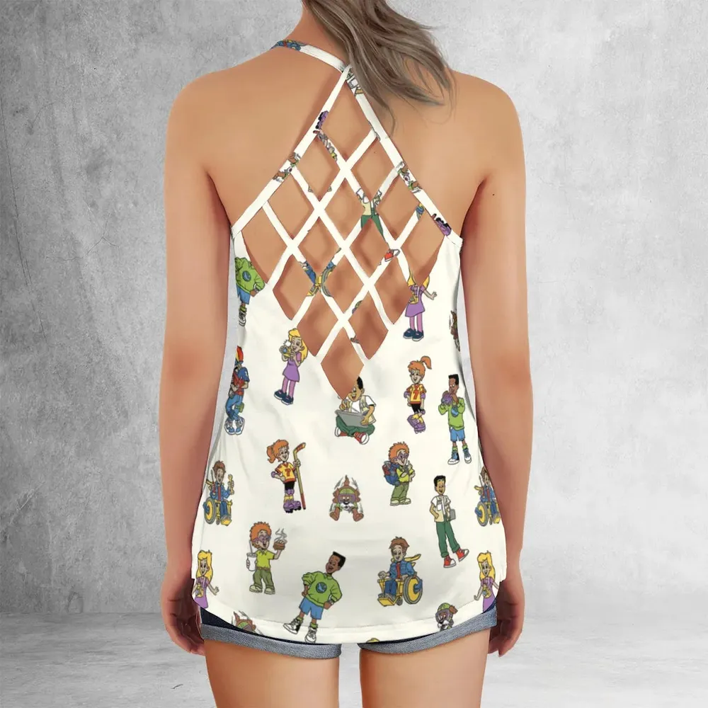 Burger King Kids Club Criss Cross Tank Top - 3