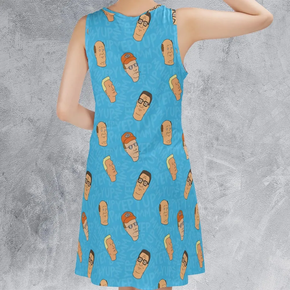 Yup Mmhmm King Of The Hill Sleeveless Dress - 3