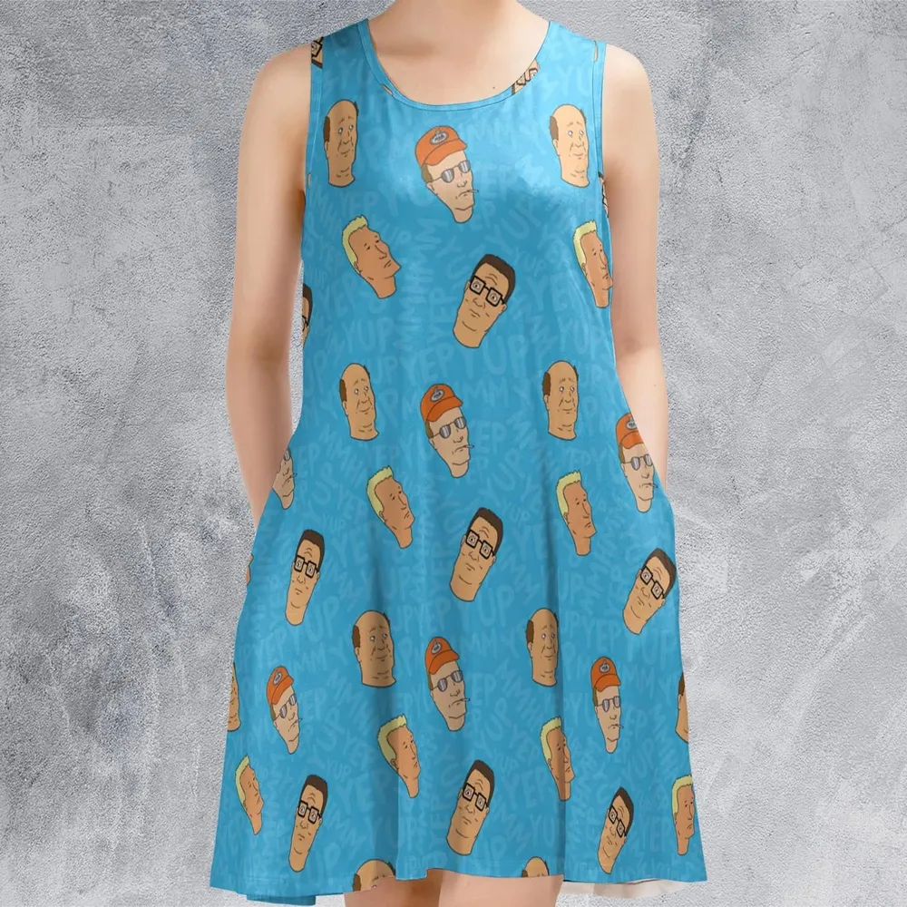 Yup Mmhmm King Of The Hill Sleeveless Dress - 2