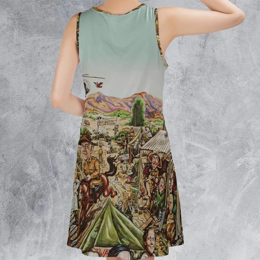 M*A*S*H Movie Art Sleeveless Dress - 3