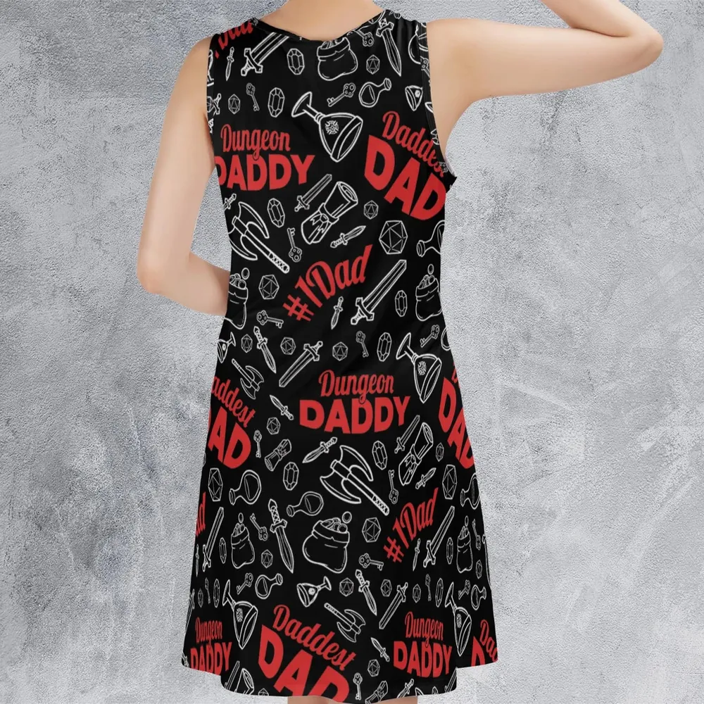 Dungeon Daddy DND Sleeveless Dress - 3