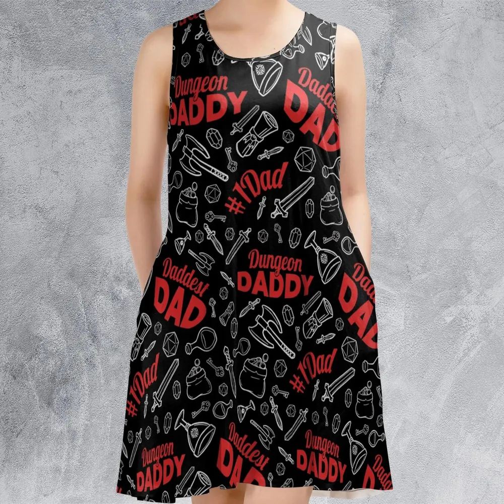 Dungeon Daddy DND Sleeveless Dress - 2