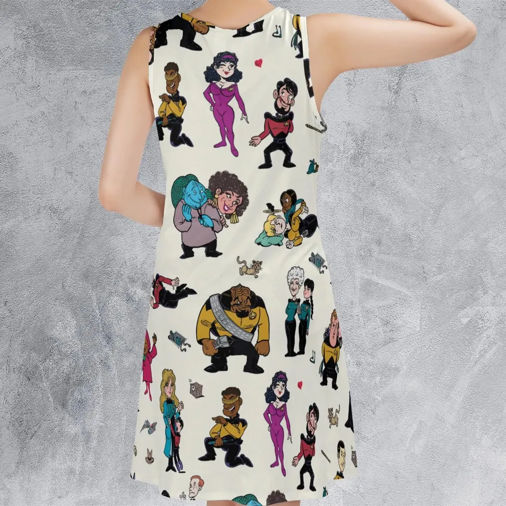 Star Trek TNG Tribute Sleeveless Dress - 3