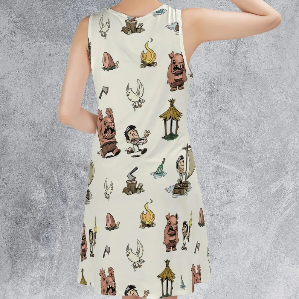 Don't Starve Collection Sleeveless Dress - 3