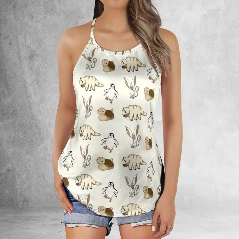 Airbender Team Avatar the Last Airbender Criss Cross Tank Top - 2
