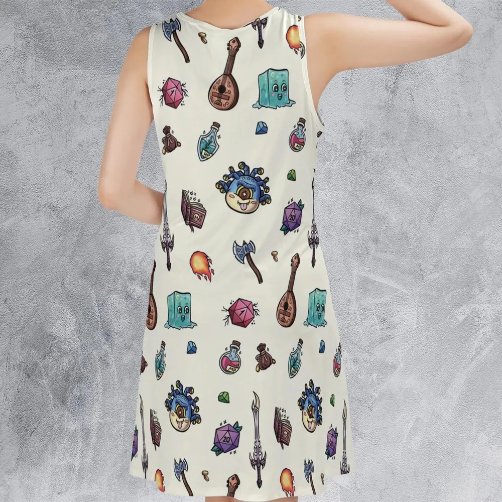 RPG Classics Pack DnD Sleeveless Dress - 3