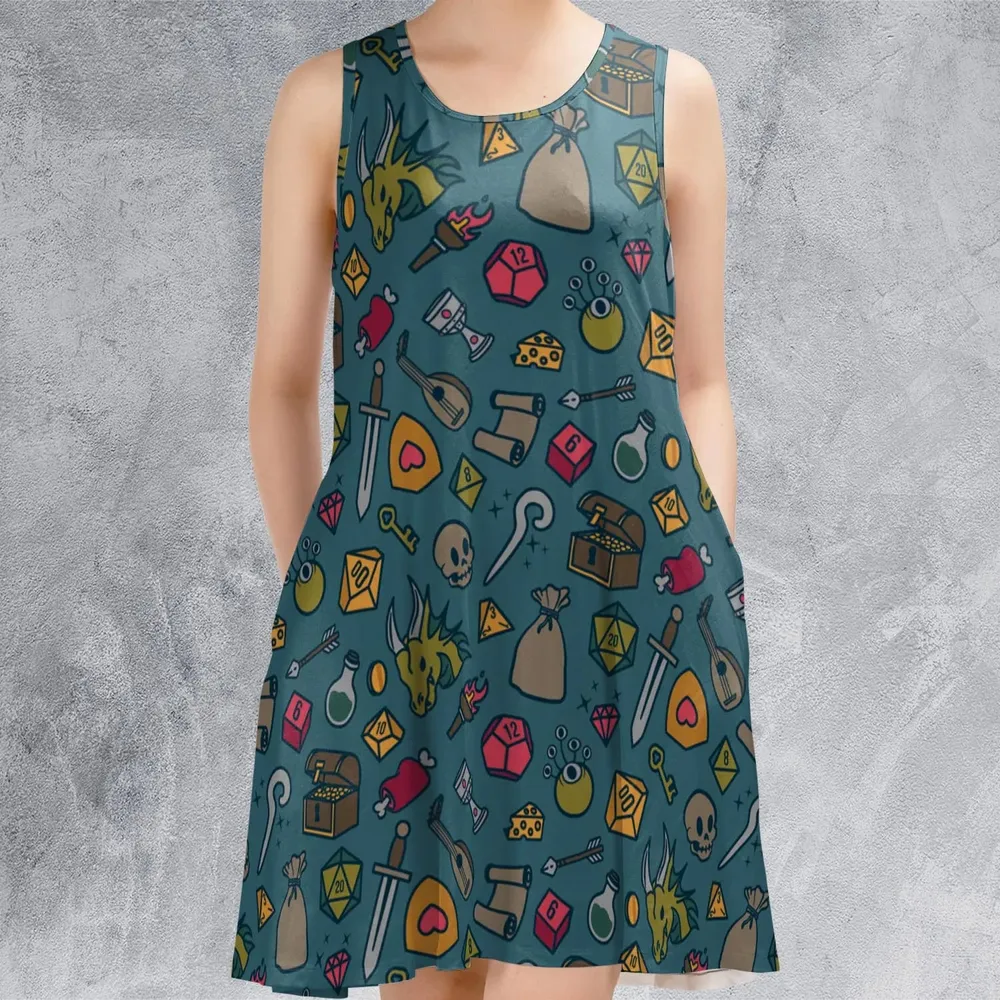 Play Your Role DnD Sleeveless Dress - 2