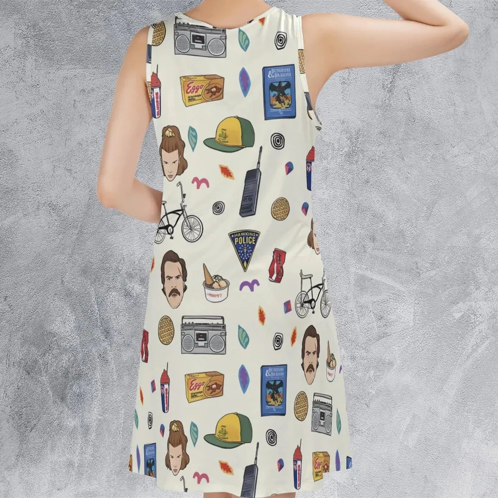 Stranger Things Collection Sleeveless Dress - 3