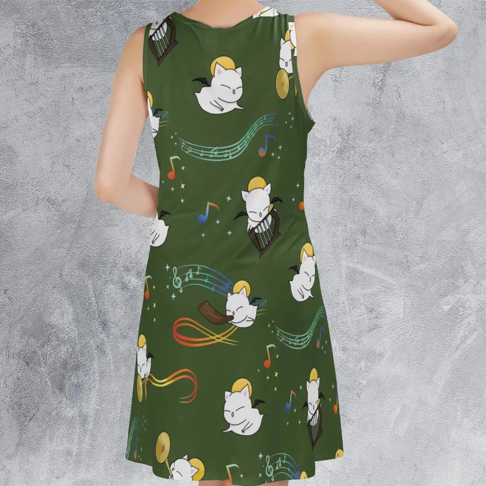 Moggle Music Final Fantasy Sleeveless Dress - 3