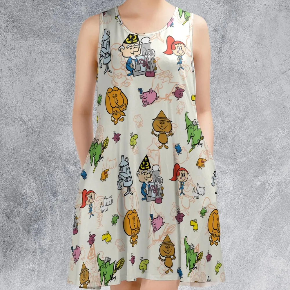 Chibi Tales Of The Wizard Of Oz Sleeveless Dress - 2