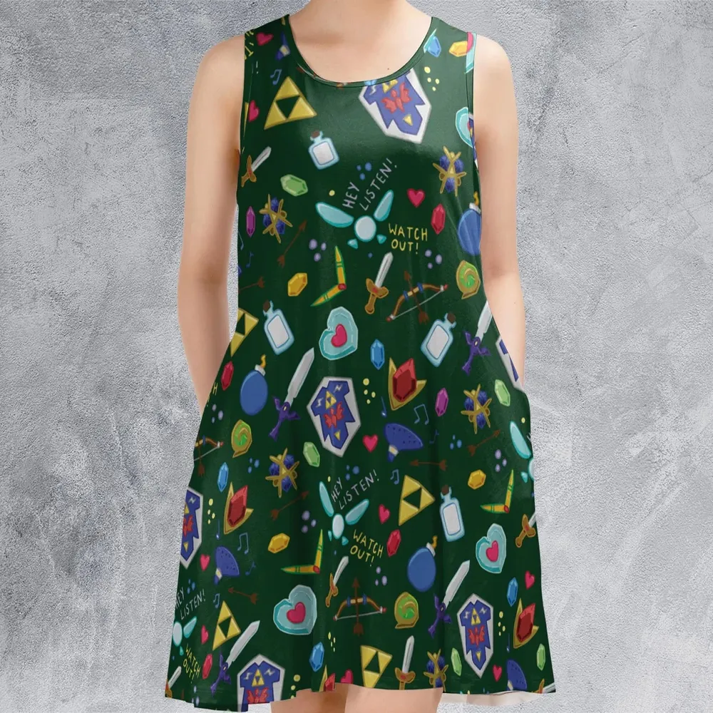The Legend Of Zelda Sleeveless Dress - 2