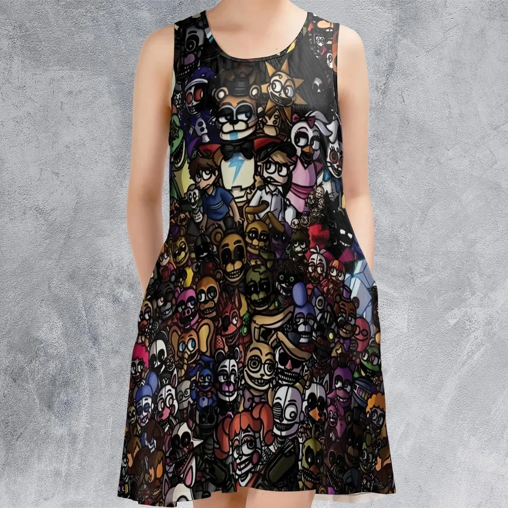 Doing A FNAF Sleeveless Dress - 2