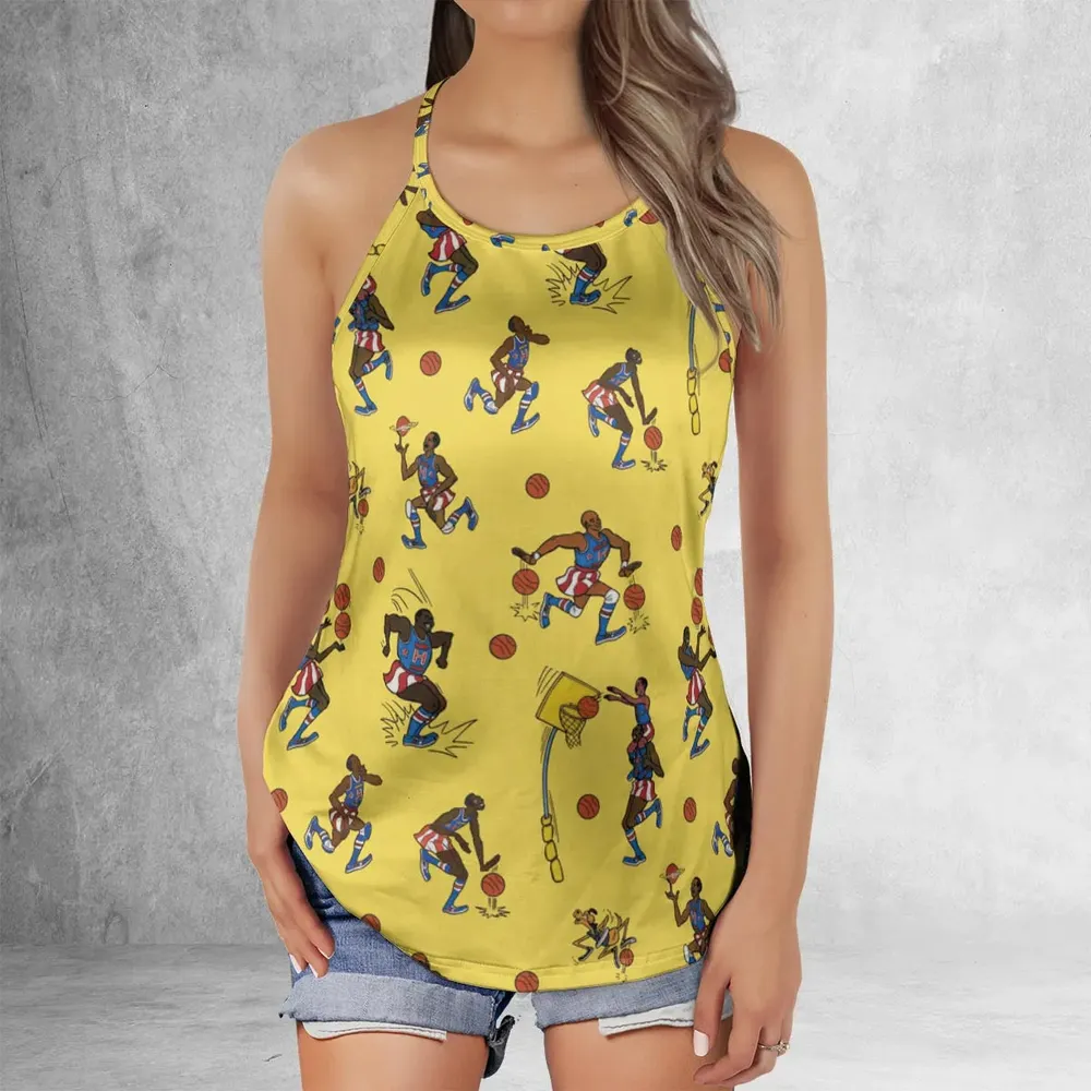Harlem Globetrotters Criss Cross Tank Top - 2