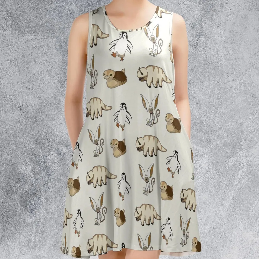 Airbender Team Avatar the Last Airbender Sleeveless Dress - 2