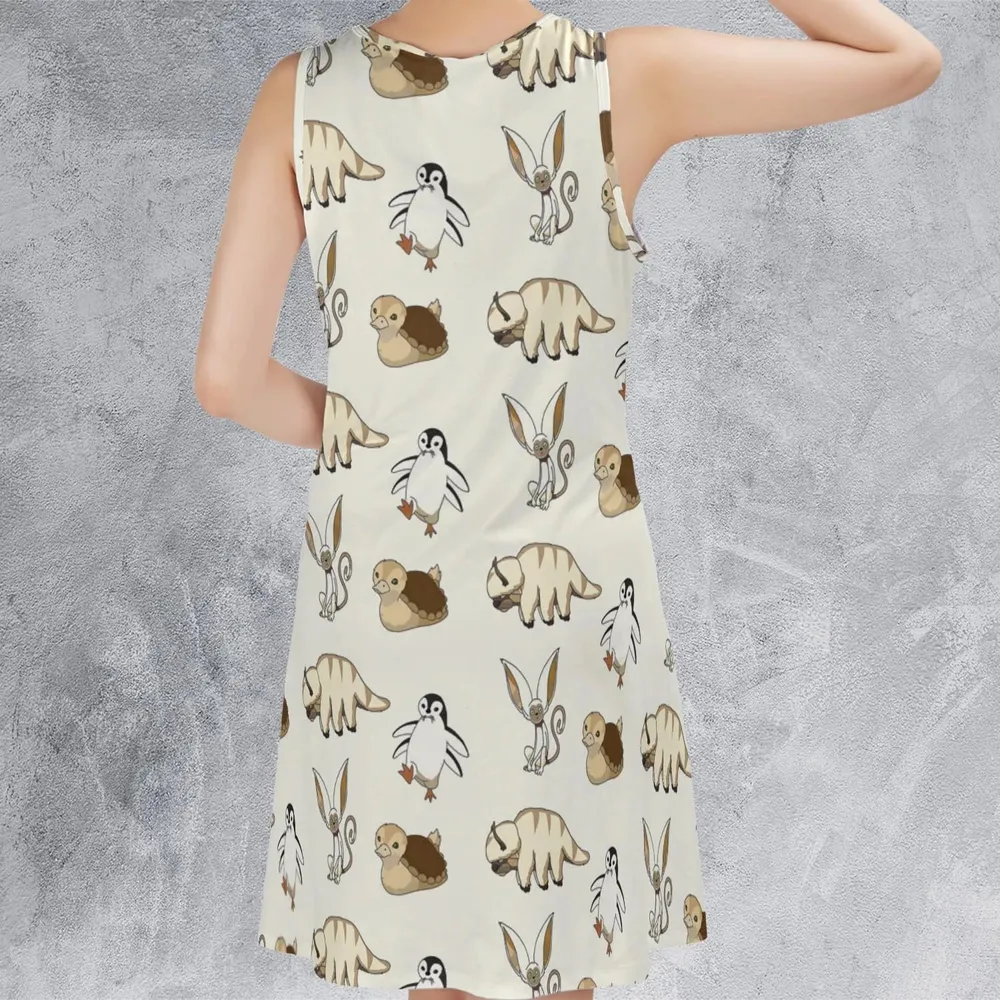 Airbender Team Avatar the Last Airbender Sleeveless Dress - 3
