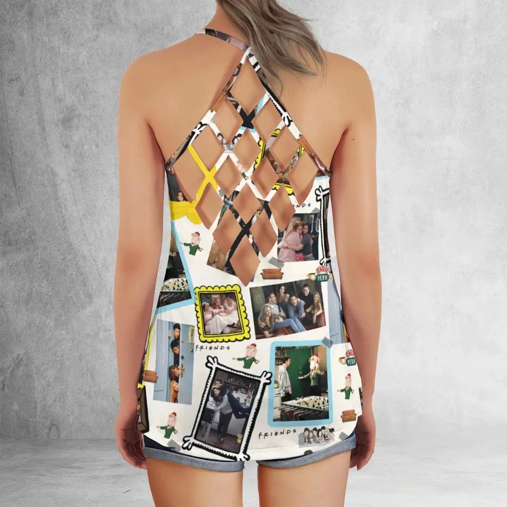 FRIENDS Criss Cross Tank Top - 3