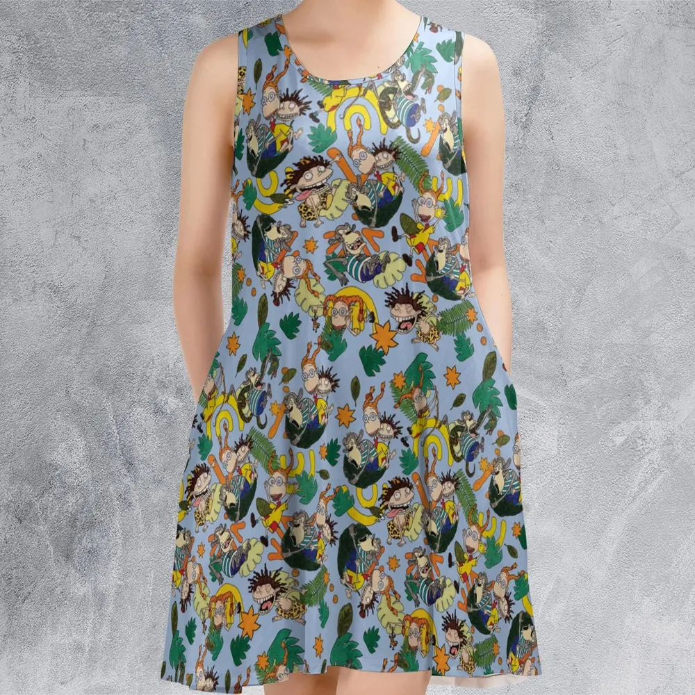 The Wild Thornberrys Characters Sleeveless Dress - 2