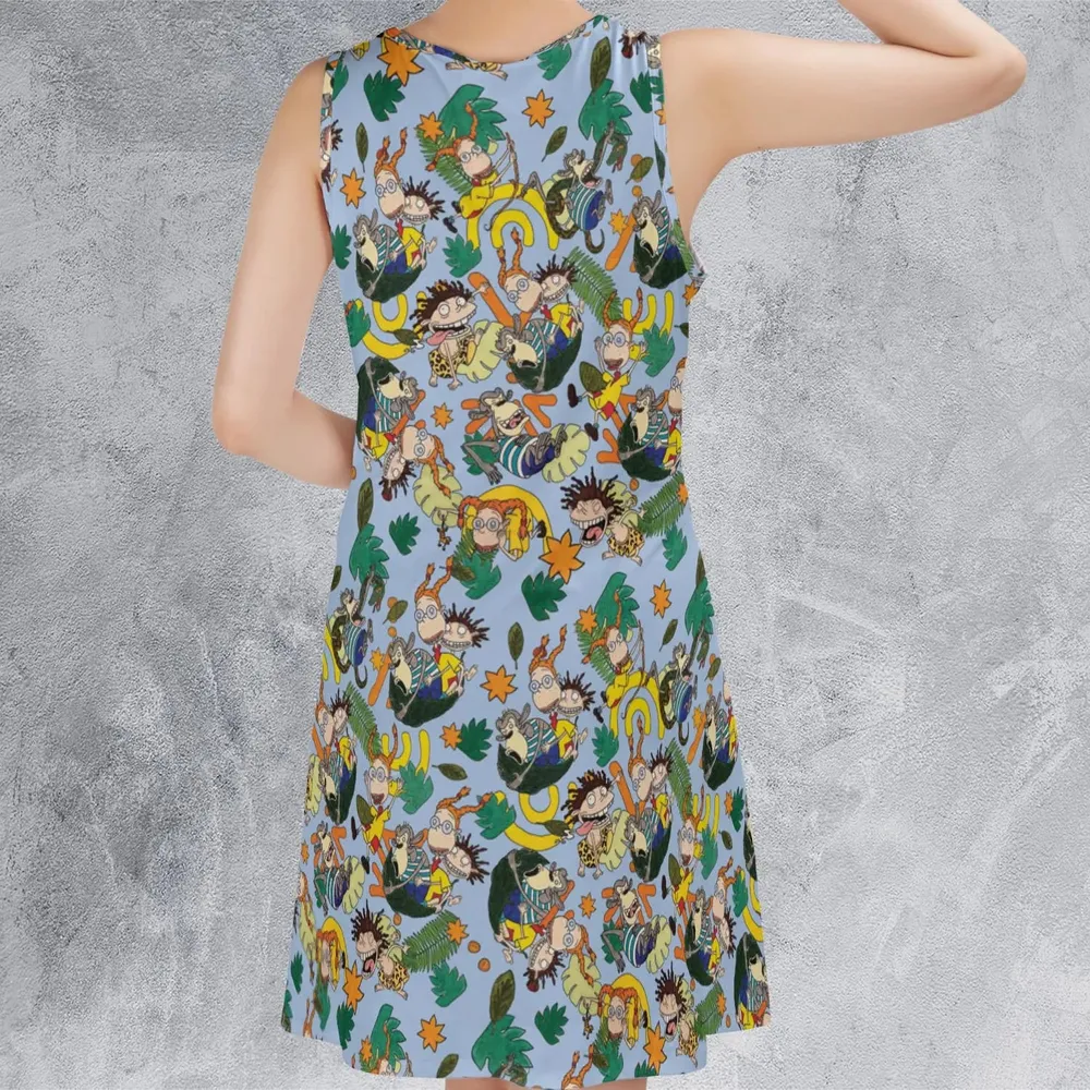 The Wild Thornberrys Characters Sleeveless Dress - 3