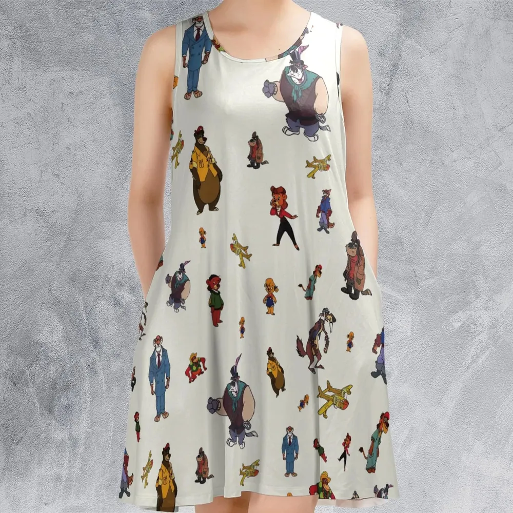 Talespin Characters Sleeveless Dress - 2