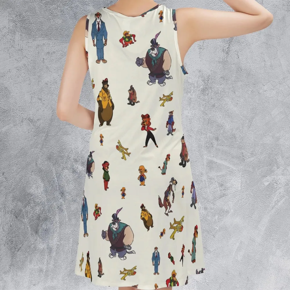 Talespin Characters Sleeveless Dress - 3