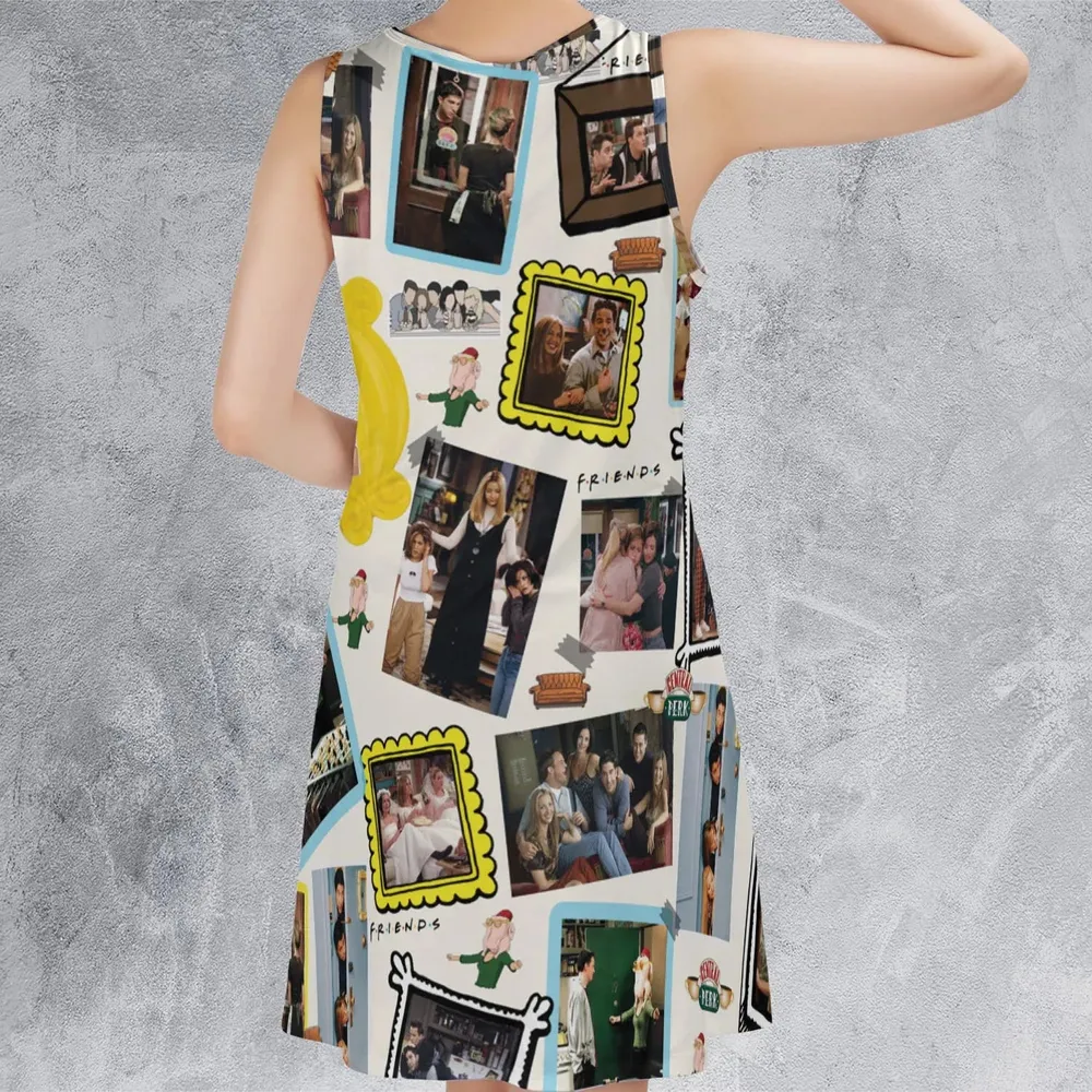 FRIENDS Sleeveless Dress - 3