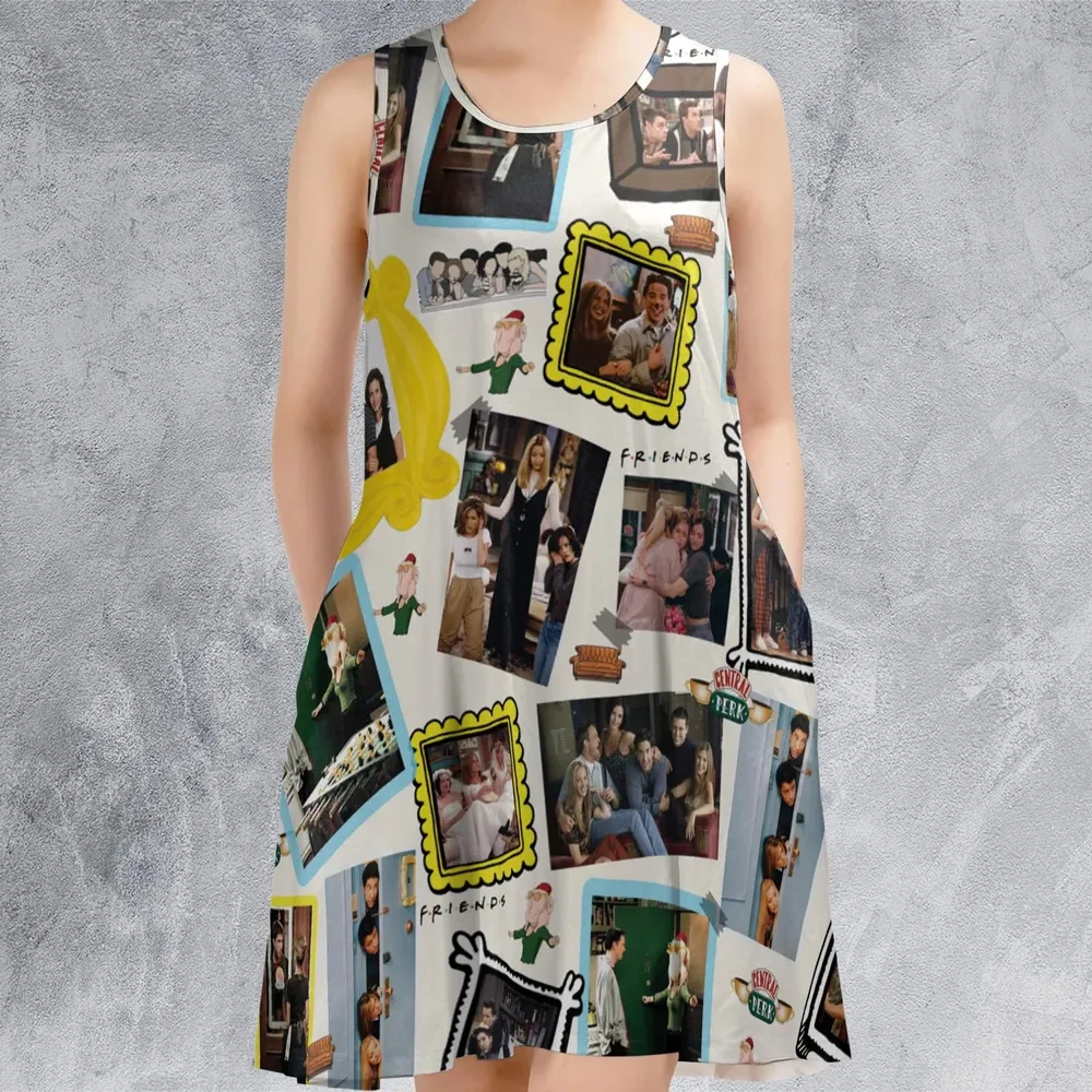 FRIENDS Sleeveless Dress - 2