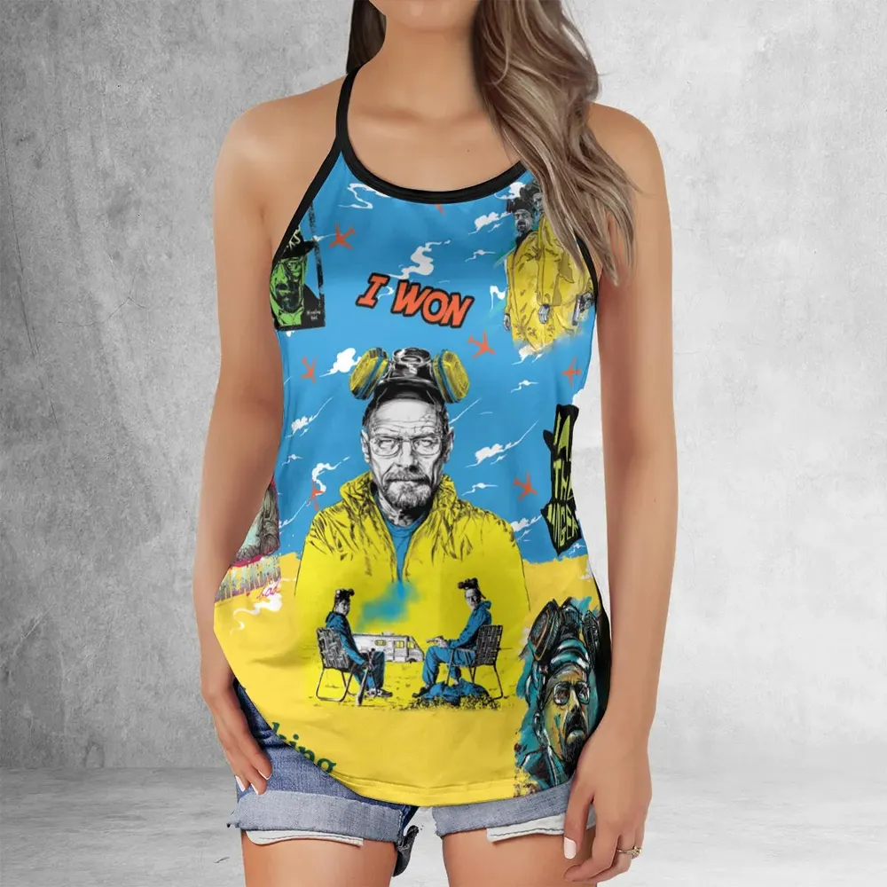 Cooking Meth Breaking Bad Criss Cross Tank Top - 2