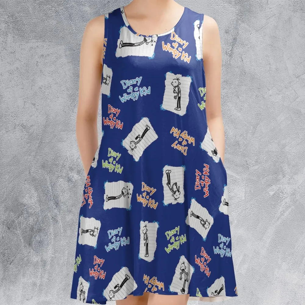 Diary of a Wimpy Kid Sleeveless Dress - 2