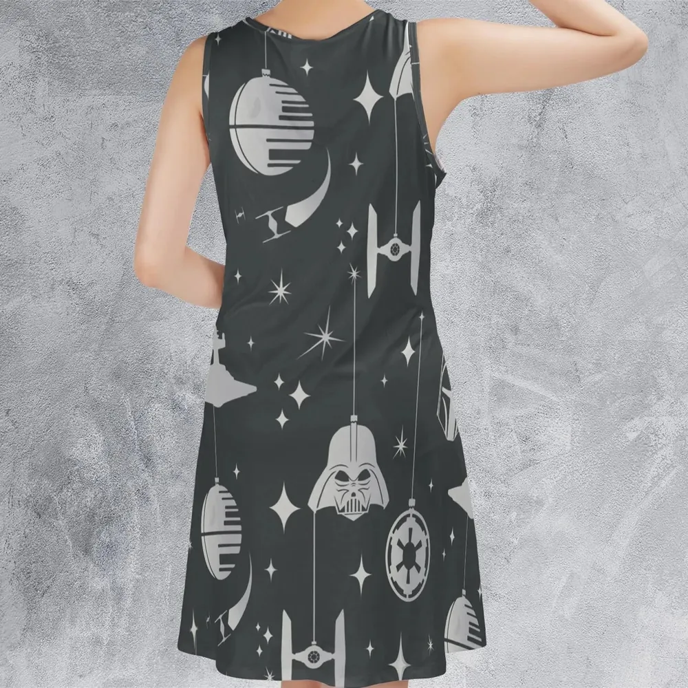 Dark Side Holiday Star Wars Sleeveless Dress - 3