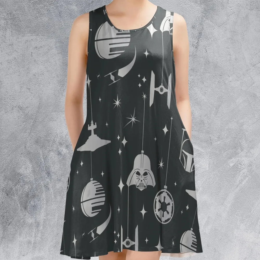 Dark Side Holiday Star Wars Sleeveless Dress - 2