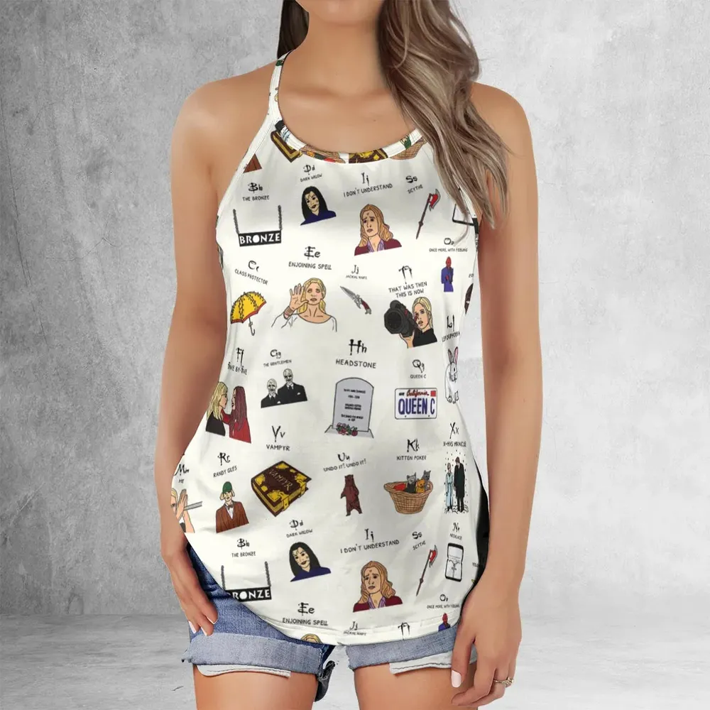 Buffy the Vampire Slayer Criss Cross Tank Top - 2
