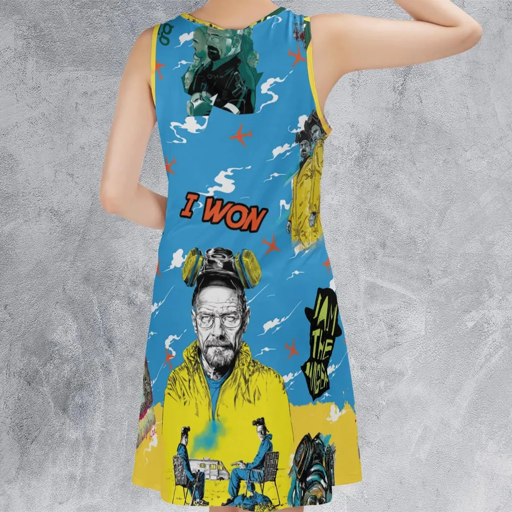 Cooking Meth Breaking Bad Sleeveless Dress - 3