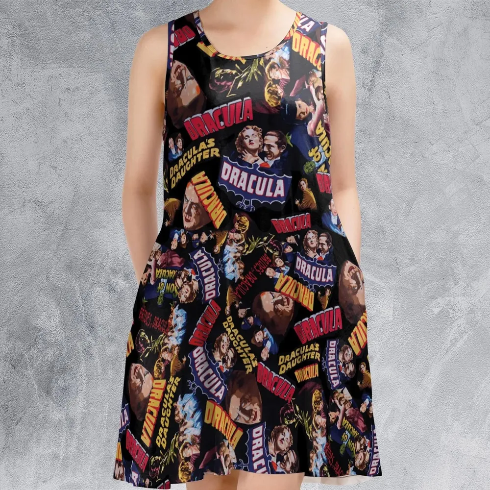 Classic Horror Films Sleeveless Dress - 2