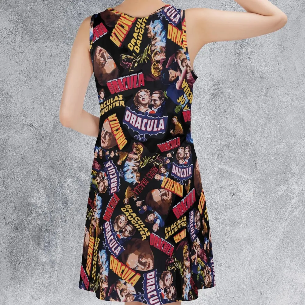 Classic Horror Films Sleeveless Dress - 3
