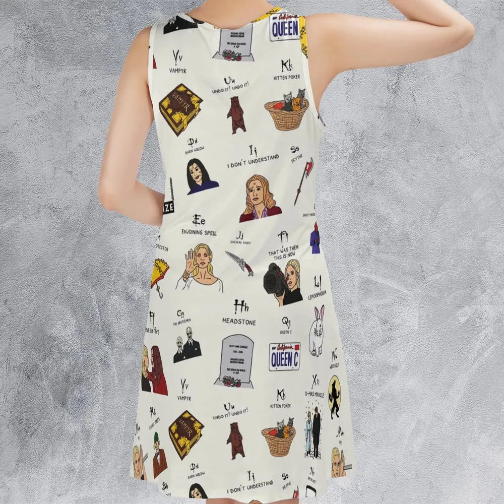 Buffy the Vampire Slayer Sleeveless Dress - 3