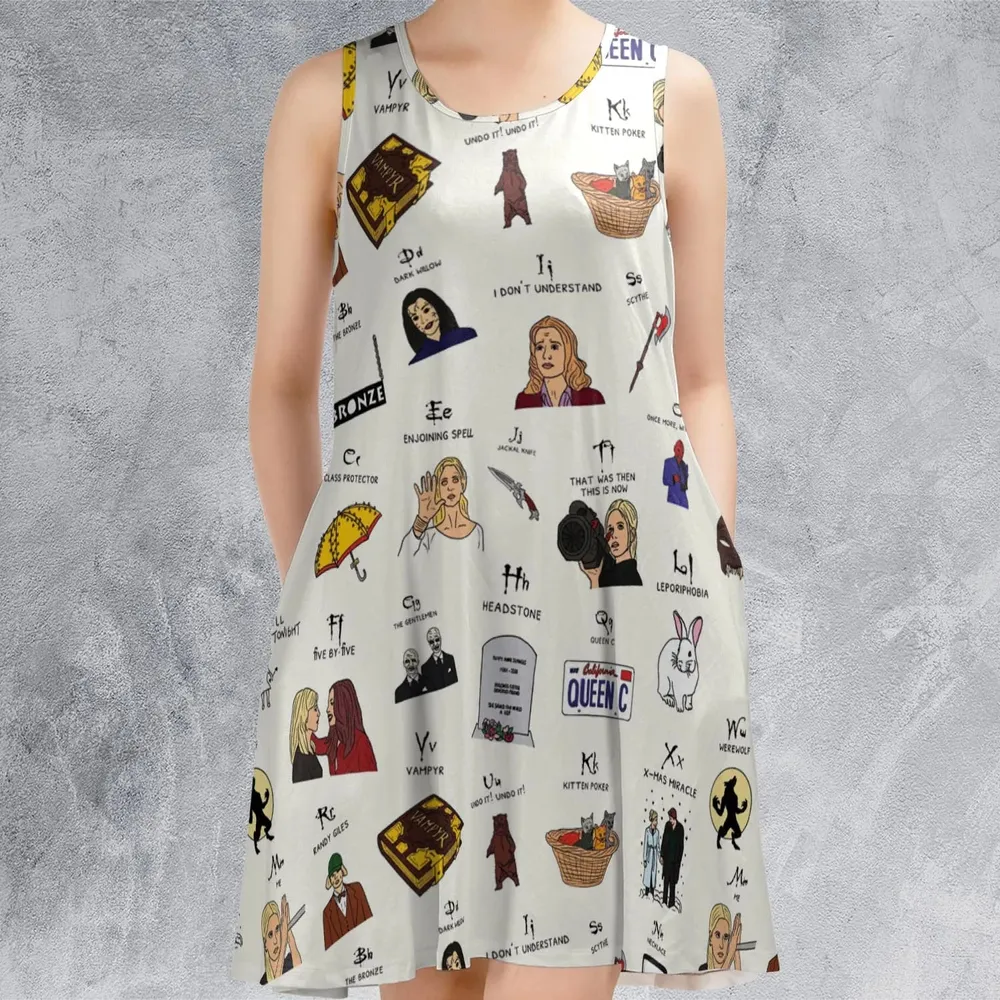 Buffy the Vampire Slayer Sleeveless Dress - 2