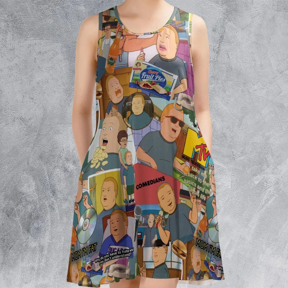 Bobby Face King Of The Hill Sleeveless Dress - 2