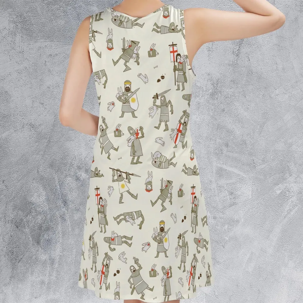 Bad Tempered Rodents Monty Python Sleeveless Dress - 3