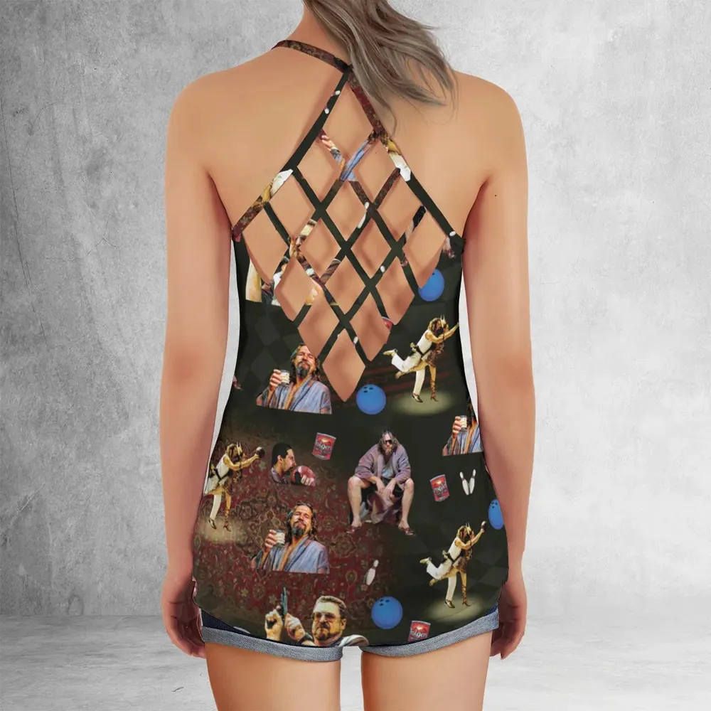 The Big Lebowski Criss Cross Tank Top - 3