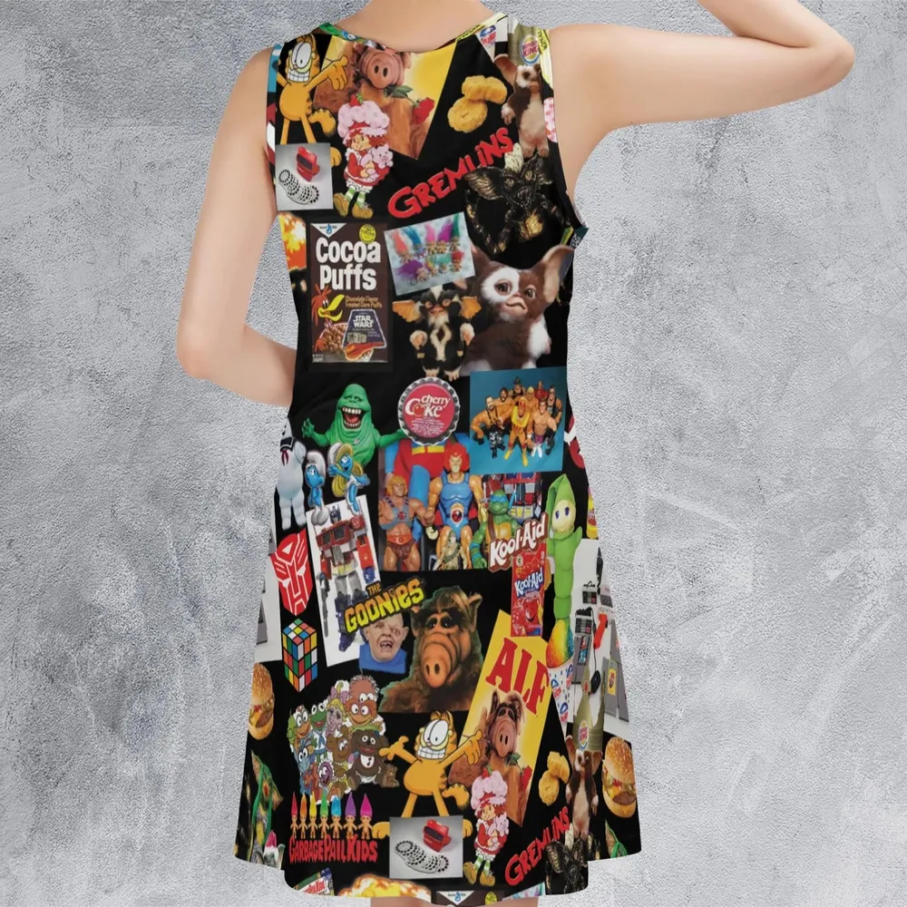 80's Kids Starter Pack Sleeveless Dress - 3