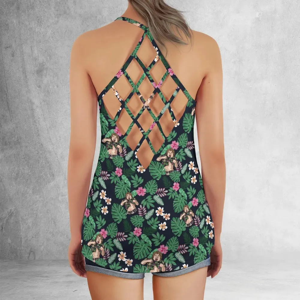 Truffle Shuffle The Goonies Criss Cross Tank Top - 3