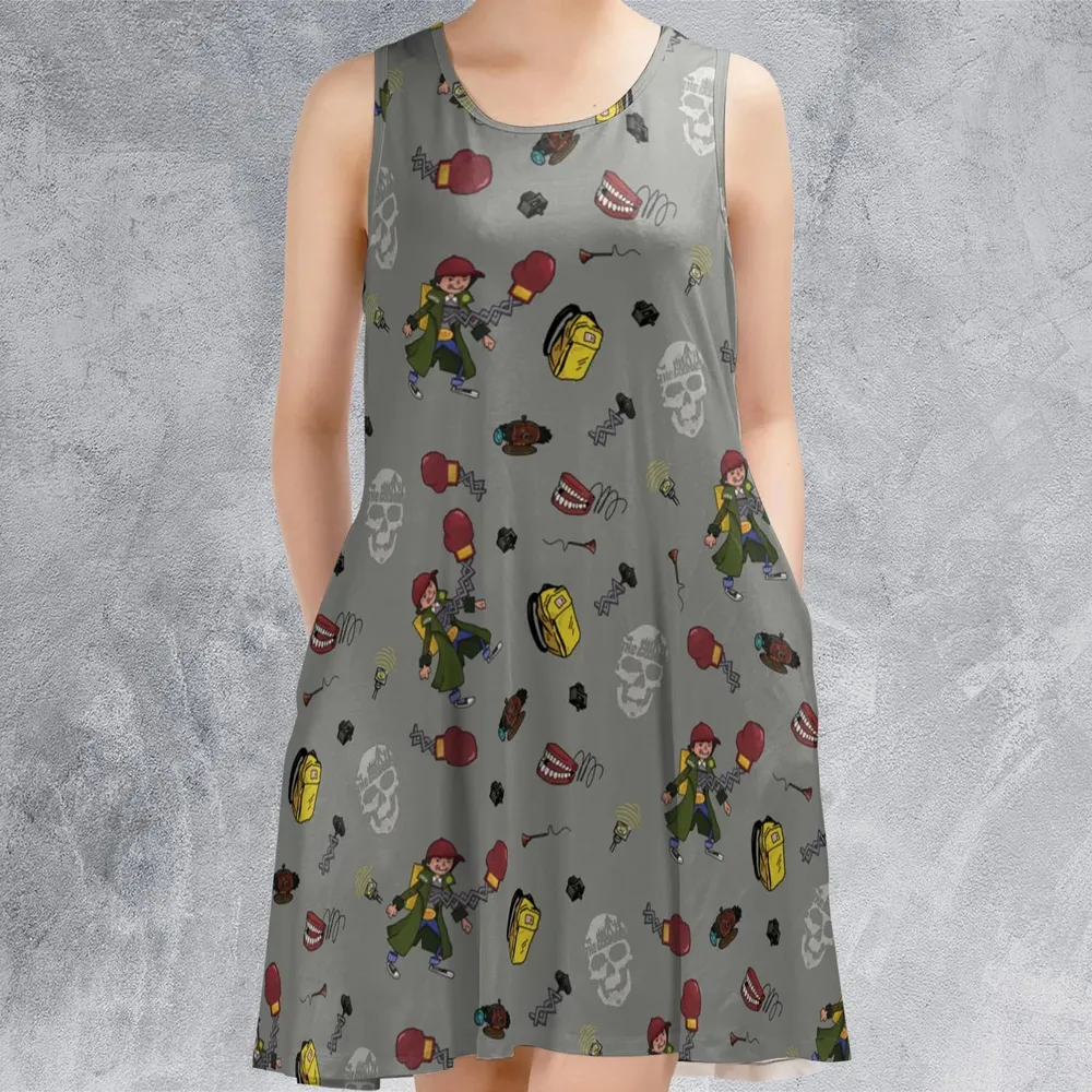 The Goonies Data Invention Sleeveless Dress - 2